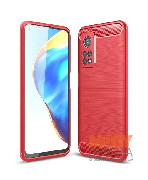 Xiaomi Mi 10T crvena premium carbon maska