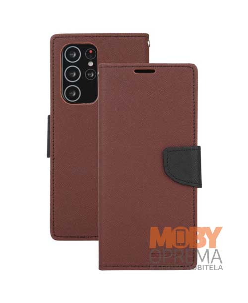 Samsung A32 smeđa fancy diary torbica