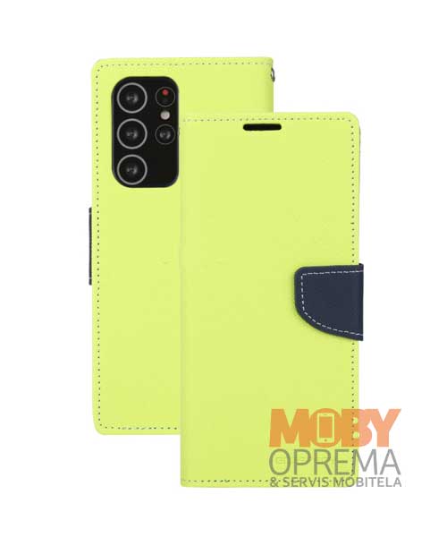 Samsung A32 žuta fancy diary torbica