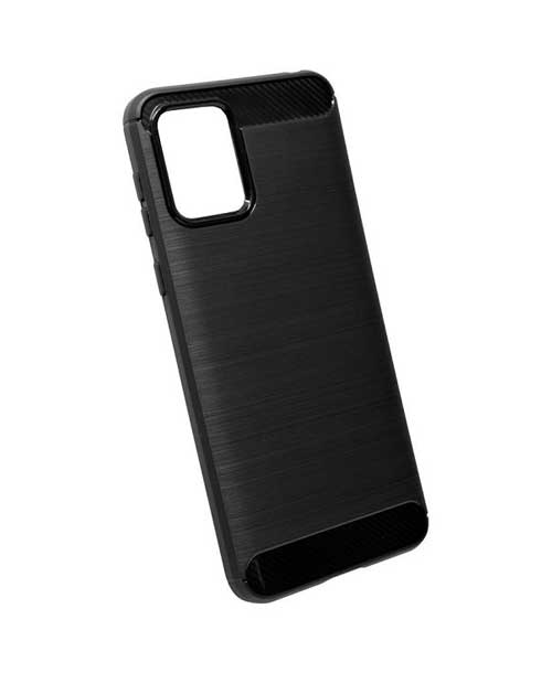 Motorola Moto E13 crna premium carbon maska