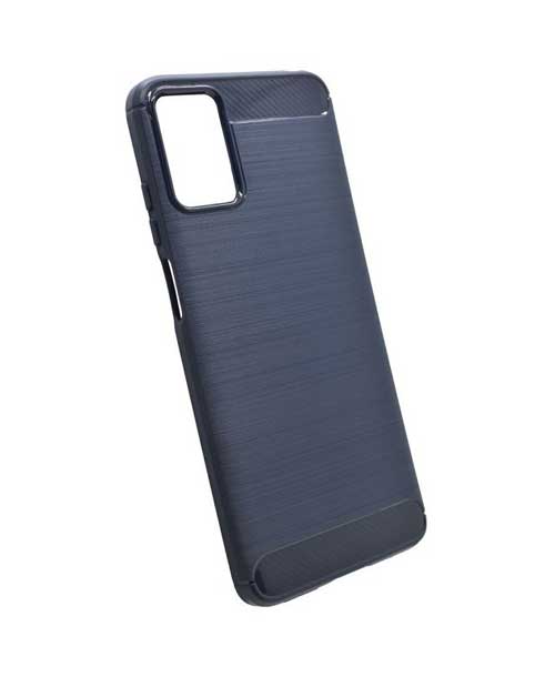 Motorola Moto G13 plava premium carbon maska