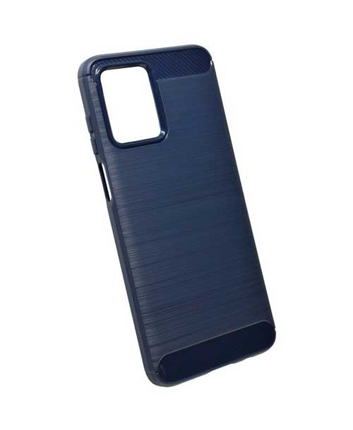 Motorola Moto G14 plava premium carbon maska