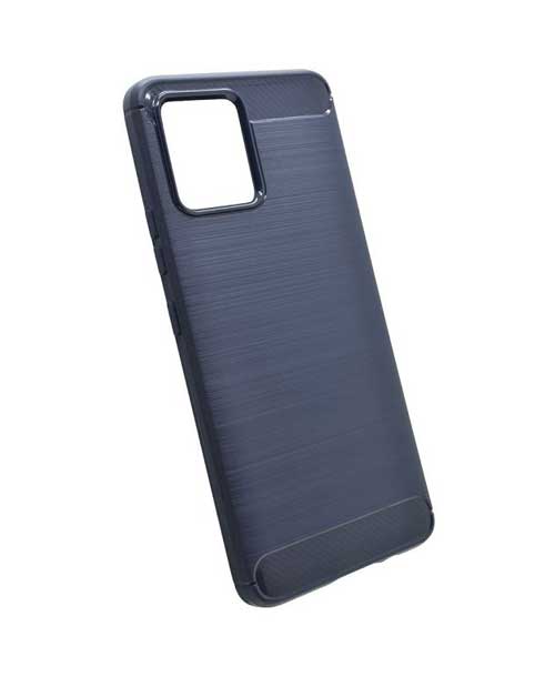 Motorola Moto G72 plava premium carbon maska